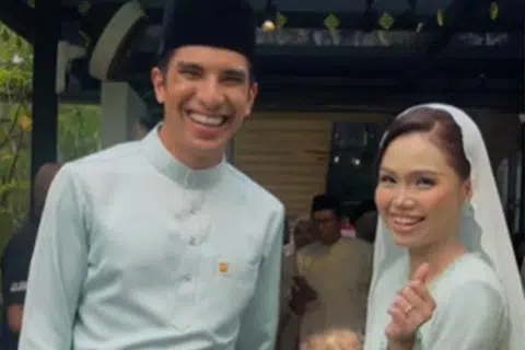 Syed Saddiq, Bella Astillah, nikah, majlis, hujung tahun, ahli parlimen muar