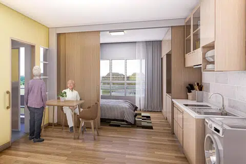 MESRA WARGA EMAS: Lebih banyak Apartmen Penjagaan Masyarakat yang mesra warga emas dijangka dibina jelang 2030.