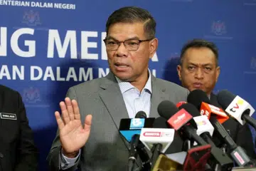 Menteri Dalam Negeri Malaysia, Datuk Seri Saifuddin Nasution Ismail.