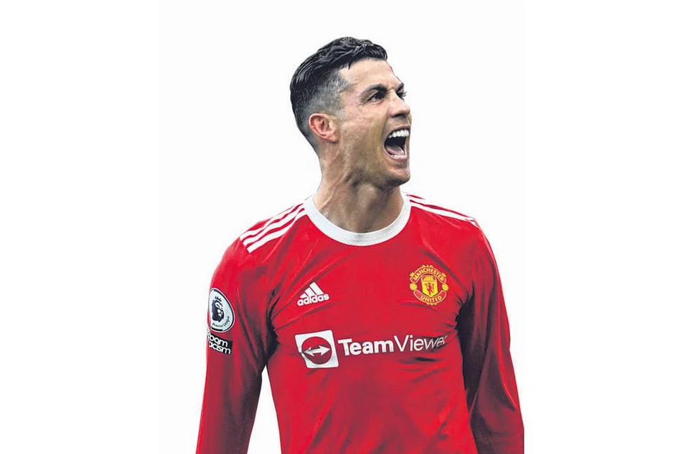 FAKTOR RONALDO: Ada saranan supaya 'super star' Ronaldo dilepaskan tapi ramai yang masih mengagumi kebolehan Ronaldo menjaringkan gol termasuk Ten Hag. - Foto AFP