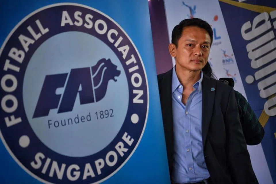 Mantan setiausaha agung FAS, Winston Lee, menarik diri dari pencalonan untuk kerusi eksko AFC. FOTO: ST FILE