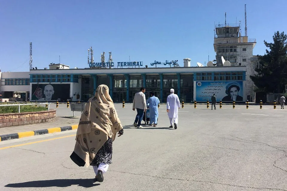 'MARKAS' TURKEY: Amerika Syarikat pada 17 Jun lalu mengalu-alukan langkah Turkey mengawal Lapangan Terbang Antarabangsa Hamid Karzai di Kabul selepas pengunduran tentera Amerika. - Foto AFP
