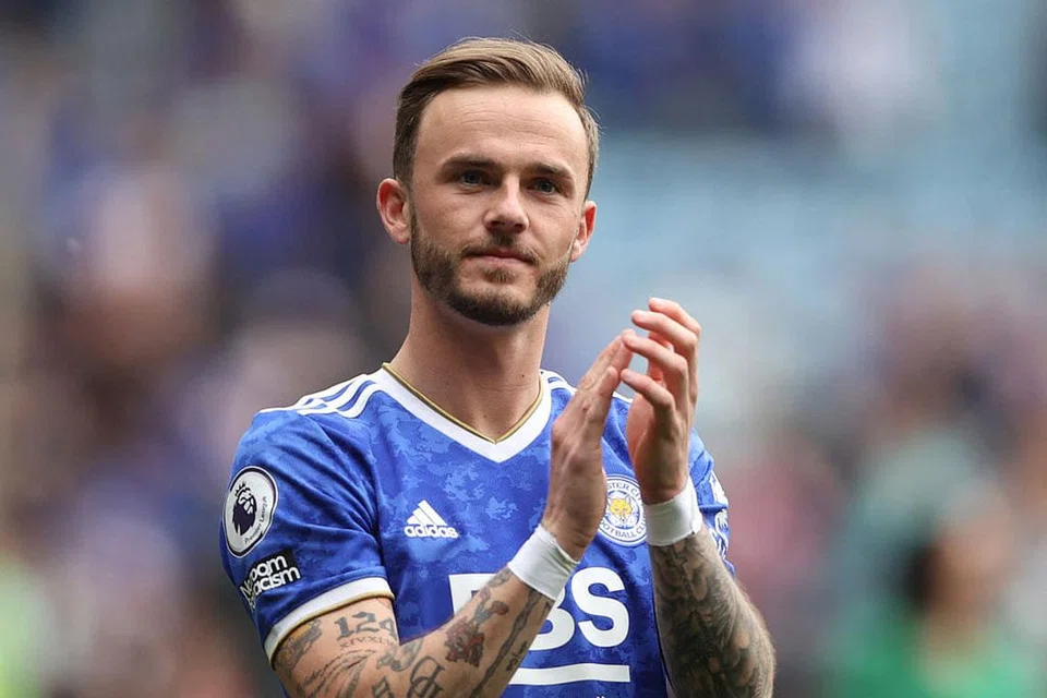 JADI SASARAN THE MAGPIES: Maddison mempunyai baki dua tahun dalam kontrak dengan Leicester. Media Britain melaporkan belum jelas sama ada pemain 'midfield' kreatif itu bersedia untuk menyertai Newcastle. - Foto REUTERS