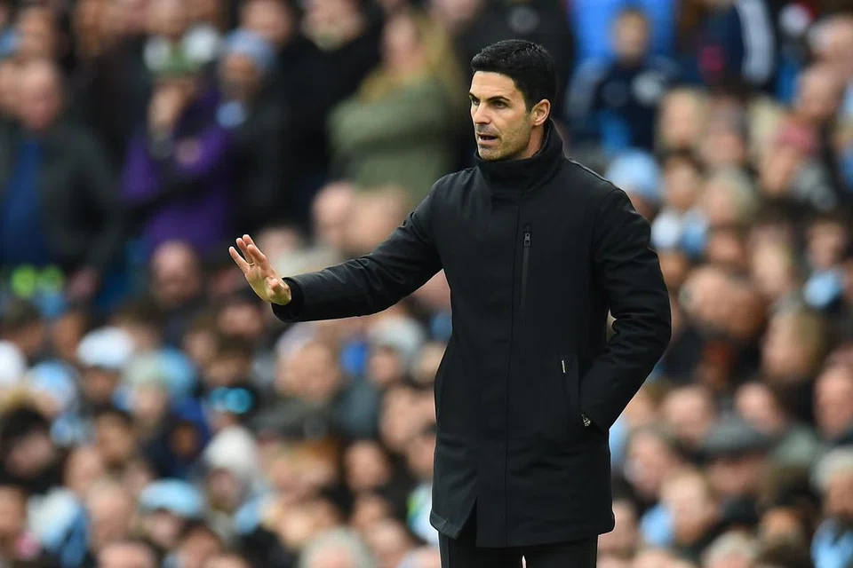 Pengendali Arsenal, Mikel Arteta. 