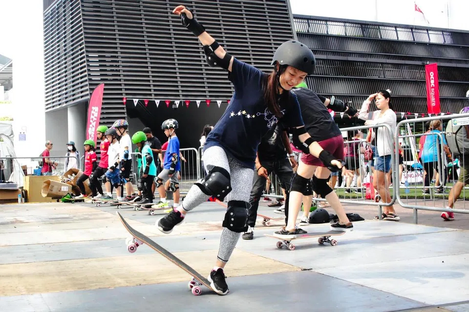 Belia berumur 16 tahun dan ke atas boleh menyertai bengkel pelbagai sukan secara percuma termasuk papan selaju di Hab Sukan Singapura pada 6 Ogos.