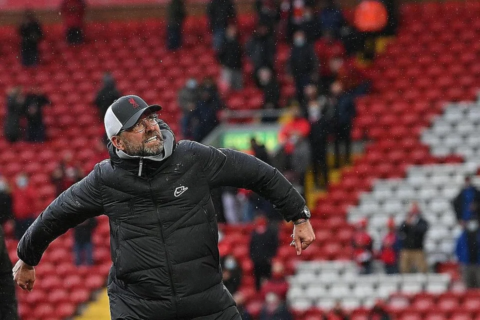 "Pencapaian kami ini besar. Cara kami berjuang menakjubkan... daripada tidak ke mana-mana, kami kini berada di Liga Juara-Juara. Ini adalah pencapaian hebat." - Pengurus Liverpool Juergen Klopp. - Foto EPA-EFE