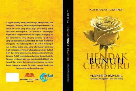 hamed ismail, hendak bunuh cemburu, antologi cerpen
