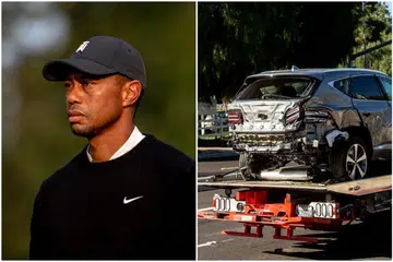 PEMBEDAHAN TULANG: Bintang golf, Tiger Woods, mengalami kecederaan tulang yang ketara dan dirawat dalam satu pembedahan cemas. - Foto NYTIMES 