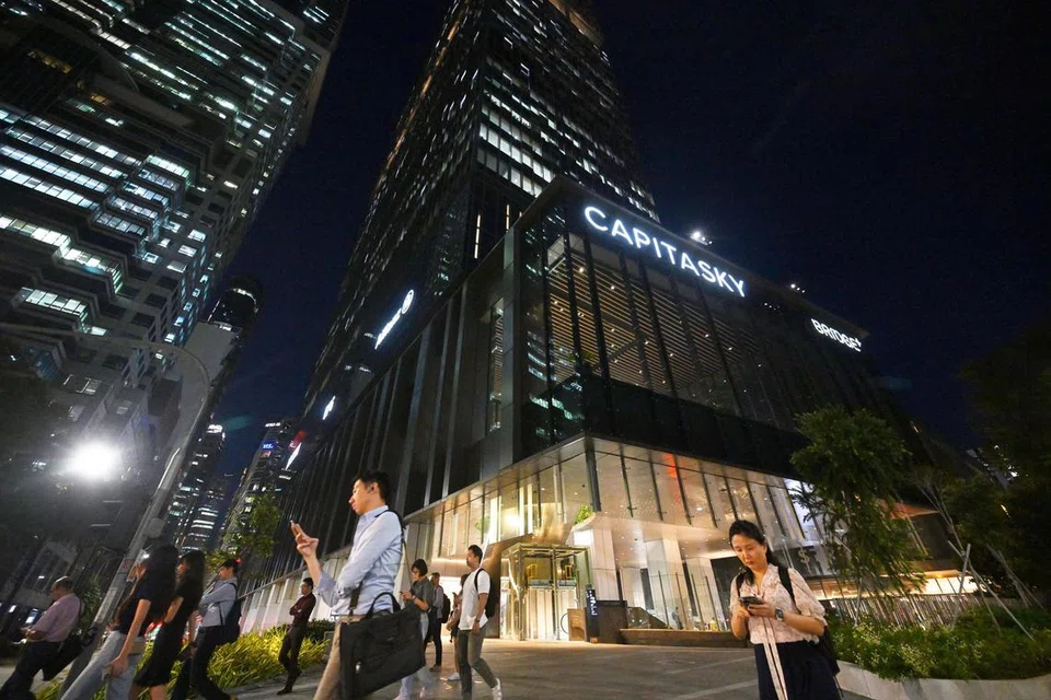 Tencent mengambil satu tingkat atau kira-kira separuh daripada ruang kerja fleksibel di menara CapitaSky.