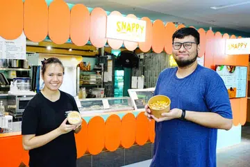 GomGom, SUTD, Snappy Bowls, SMU, Siti Nurhayati Rahim, Muhammad Izhaq Rahim