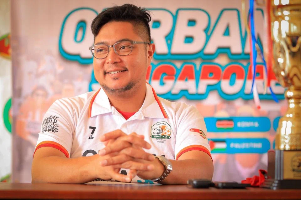 Pengasas QurbanNow SG, Encik Farehan Hussein.