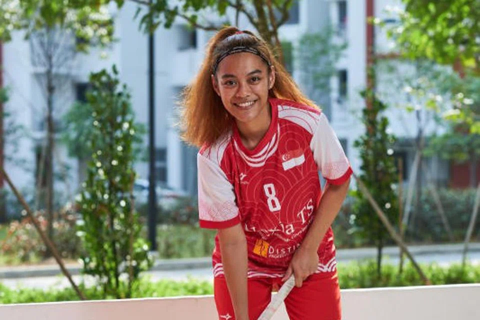 Pemain floorball Singapura Siti Nurhaliza Khairul Anuar berasa sedih kerana Aimag satu-satunya pertandingan yang disertai pasukan negara pada 2024.