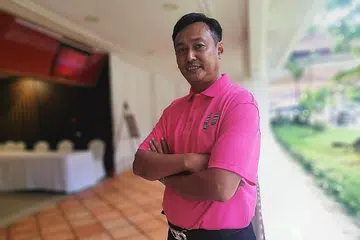 ANGGOTA BARU JAWATANKUASA PUSAT NTUC: Presiden Kesatuan Sekerja Perusahaan dan Perkhidmatan, Encik Sazali Zainal, antara yang dipilih menerajui kepimpinan NTUC. - Foto BH oleh NORMAN SAWI
