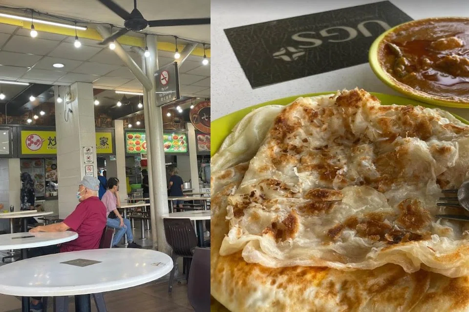 DIGANTUNG OPERASI: Amin Mee Goreng Stall, yang terletak di 498 Jurong West Street 41 telah dikenakan 12 mata demerit dan didenda $800.