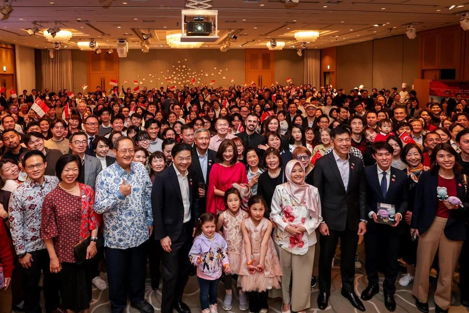 lawrence wong, pm, japan, singapore