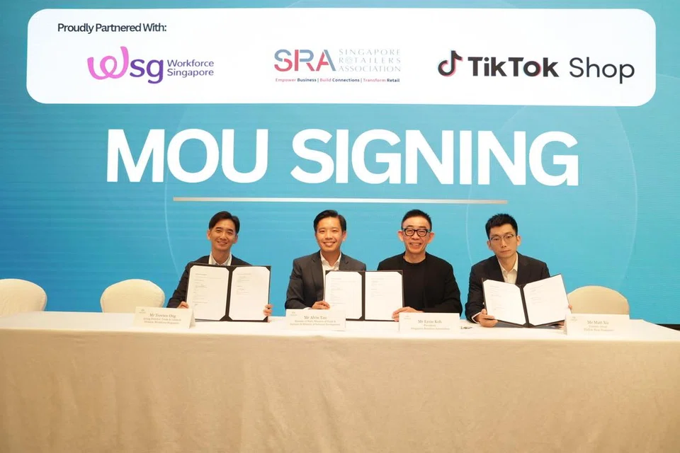 Singapore, SRA, retail, WSG, SRA, TikTok Shop, Alvin Tan