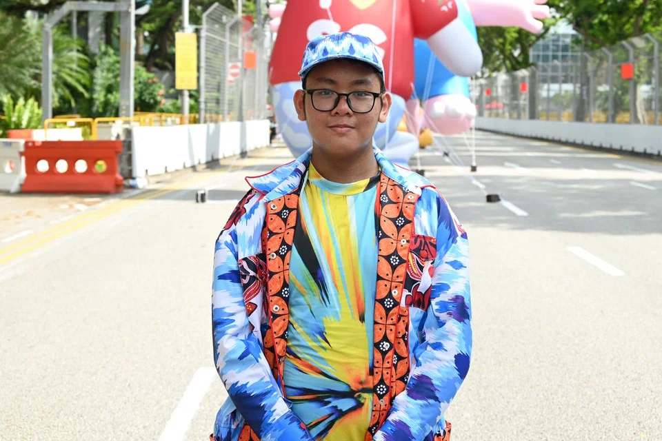 Ilhan Dayyan Iskandar, 15 tahun, dari Sekolah Menengah Yuying merupakan antara peserta bagi prapembarisan NDP 2024. 