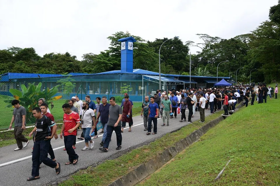 Singapura, Tengah, masjid, pertandingan reka bentuk