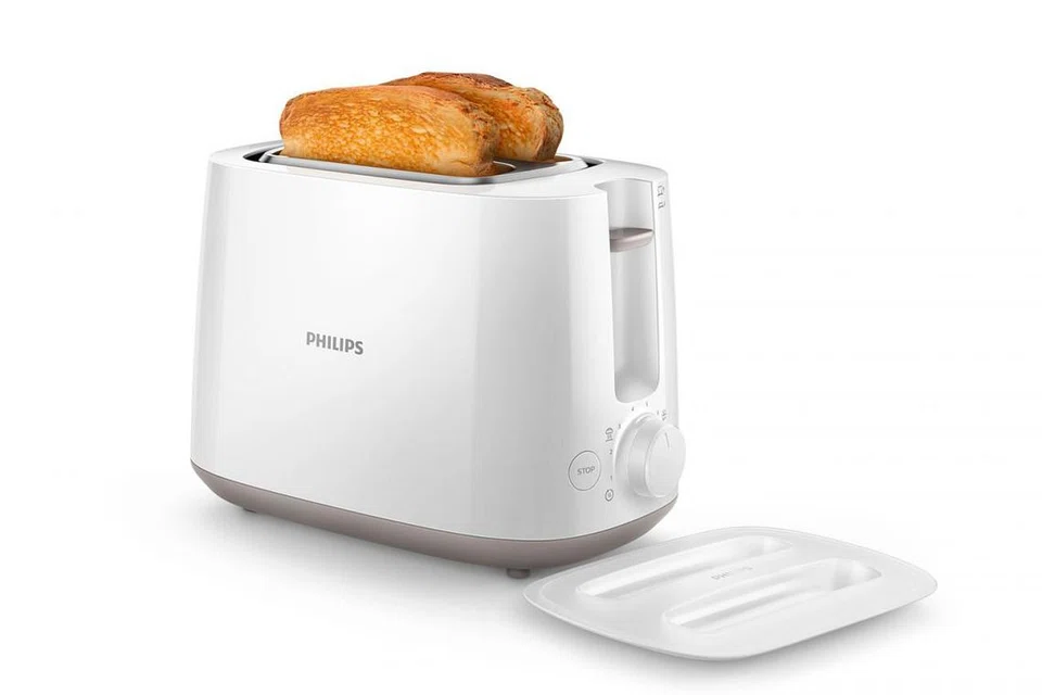 ANTARA PRODUK YANG BOLEH DIMENANGI: Periuk nasi Philips, pembakar roti Philips (atas), seterika EasySpeed Philips dan jam radio dengan cermin Philips. - Foto PHILIPS
