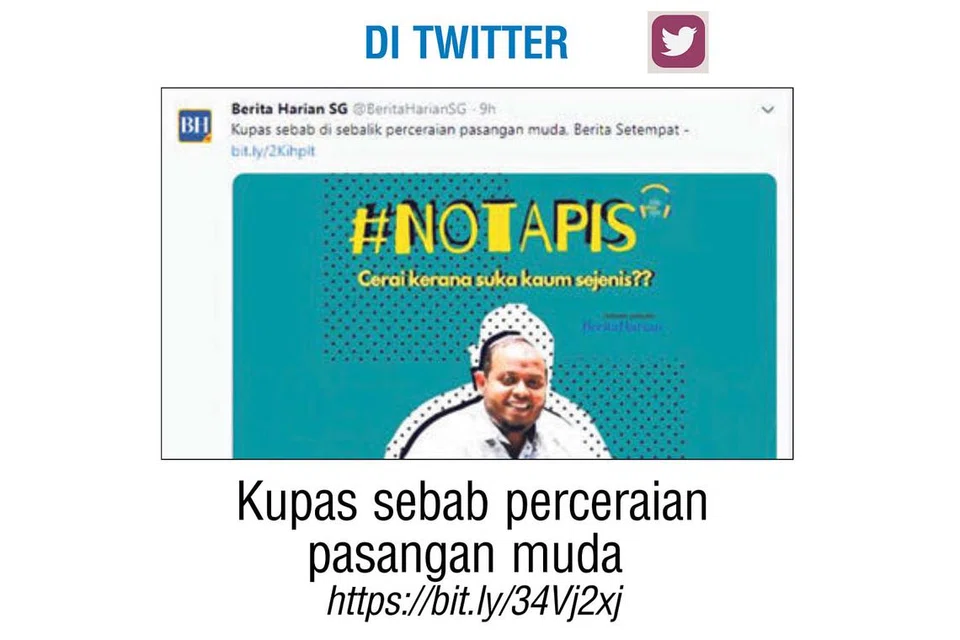 Kupas sebab perceraian pasangan muda https://bit.ly/34Vj2xj