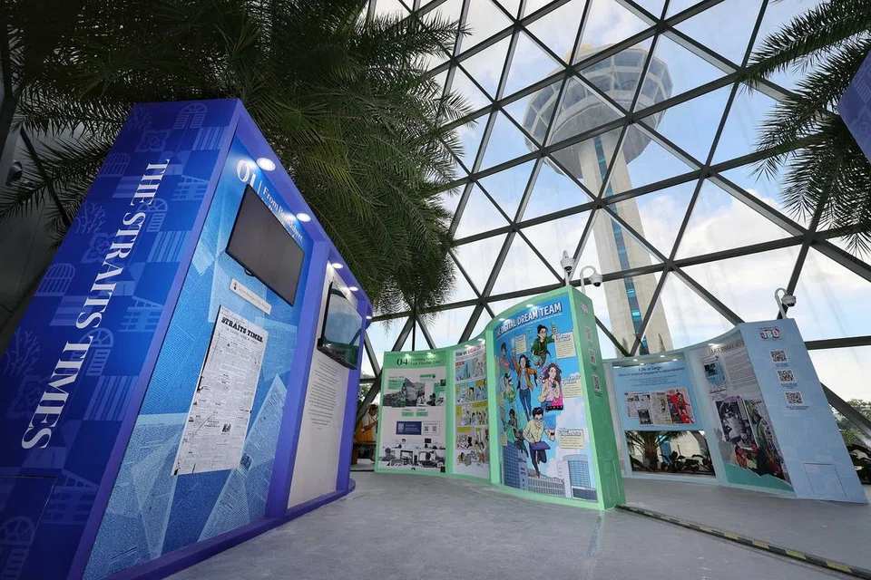Akhbar The Straits Times (ST) meraikan ulang tahunnya yang ke-180 pada 11 Julai dengan pelancaran pameran bergerak bertajuk ‘Heartbeats And Headlines: 180 Years Of Telling The Singapore Story’.