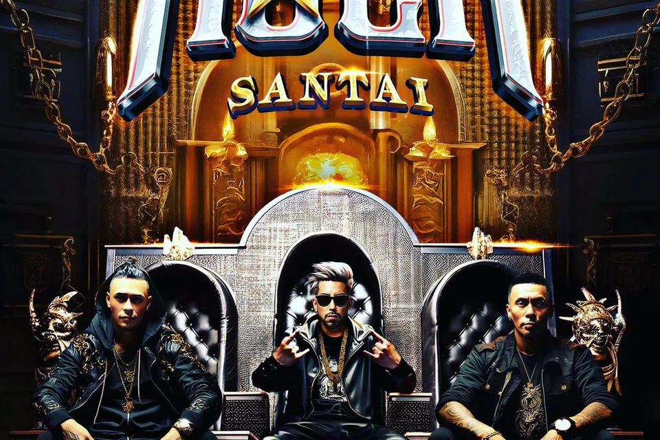 ‘ROCK SANTAI’: Penyanyi rok Singapura, (dari kiri) Iskandar Ismail, Ryzall Noh dan Fuad Rahman, bakal tampil dalam sebuah sketsa muzikal.