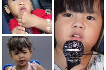 SELEBRITI CILIK DI TIKTOK: (Dari kiri, atas) Hayyan, Mika dan Kakak Keriting menarik perhatian ramai pengikut TikTok kerana aksi comel mereka, kata-kata motivasi dan juga gelagat yang boleh timbulkan pengajaran secara tidak langsung.