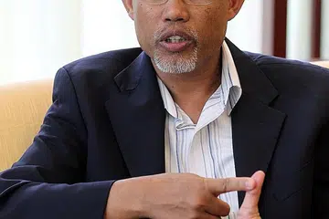 LANGKAH MEMASTIKAN BEKALAN AIR: Encik Masagos berkata Malaysia dan Singapura perlu mengambil langkah lanjutan bagi memastikan bekalan air bersih dari Sungai Johor terus ada dan kedua-dua negara akan antara lain meninjau pelbagai skim yang telah diusulkan. - Foto fail