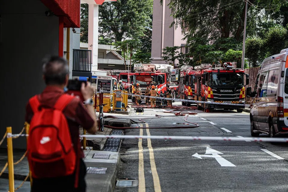 Antara kebakaran yang berlaku pada 2026 ialah di People’s Park Complex pada 4 Januari. 