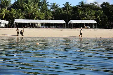 Pantai Palawan adalah yang kedua daripada tiga pantai yang dibuka semula kepada pengunjung.