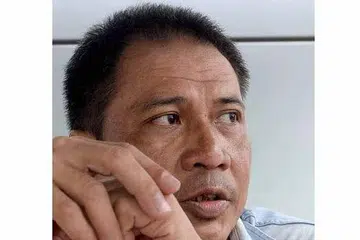 SEDIA KEMBALI BERAKSI: Selepas setahun menjalani hukuman penjara, Rafaat Hamzah kini membuat persediaan memulakan semula kerjaya seninya menerusi novel, telemovie dan pementasan. - Foto-foto TAUFIK A. KADER