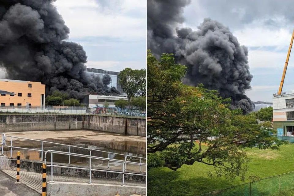 Pasukan Pertahanan Awam Singapura (SCDF) telah dimaklumkan mengenai kebakaran di sebuah bangunan industri dua tingkat di 18 Tampines Street 92, sekitar 12.50 tengah hari pada 9 Mei.