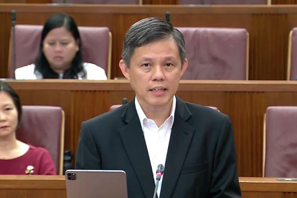 Menteri Pendidikan, Encik Chan Chun Sing, menyentuh tentang pelajaran Pendidikan Perwatakan dan Kewarganegaraan (CCE) mengenai perang Israel-Hamas semasa perbahasan Jawatankuasa Perbekalan (COS) di Parlimen pada 4 Mac.