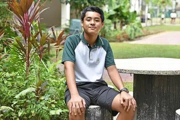 PROGRAM PERANCAH: Setelah menyertai program itu, pelajar Sekolah Menengah Greendale, Muhammad Fida'iy Mohamad Hazir, 14 tahun, mempelajari tentang pentingnya nilai-nilai positif seperti bertanggungjawab dan sering bersikap positif. - Foto BH oleh JOSEPH CHUA