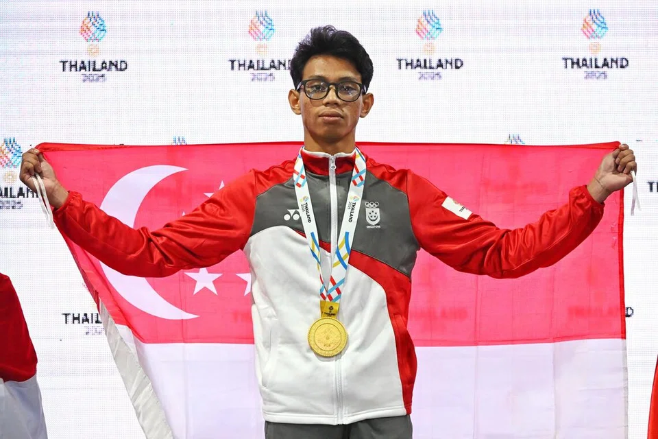 Sukan SEA 2025, pemenang pingat emas,Team Singapore 