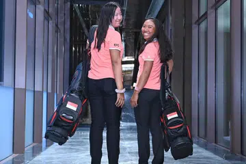 Pemain golf, Chen Xingtong (kiri) dan Aloysa Atienza, dipilih menyertai skuad nasional wanita Persatuan Golf Singapura (SGA) yang terdiri daripada empat anggota.