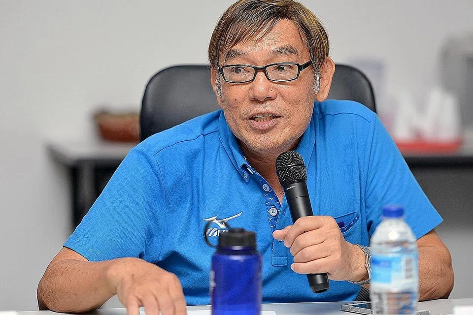 HO MUN CHEONG: Memimpin pasukannya dengan kemenangan sengit semasa pemilihan pemegang jawatan dalam Atletik Singapura pada Jun tahun lalu. - Foto fail THE STRAITS TIMES