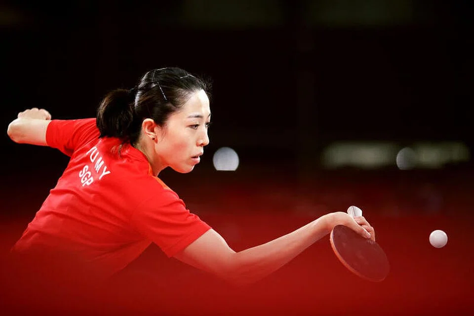 Yu akan beraksi dalam perlawanan main habis atau 'playoff' bagi pingat gangsa perseorangan wanita pada 7 malam Khamis ini (waktu Singapura). - Foto REUTERS