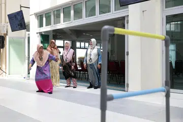 warga emas, Active Ageing, program Santunan Emas, Masjid Al-Muttaqin