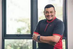 TIMBA ILMU: Penerima Biasiswa SkillsFuture 2020 Encik Muhammad Hazri Abdul Halil gigih menimba ilmu demi pertingkat kemahiran. - Foto SKILLSFUTURE SINGAPORE
