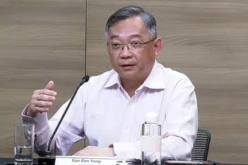 Menteri Kesihatan Gan Kim Yong.