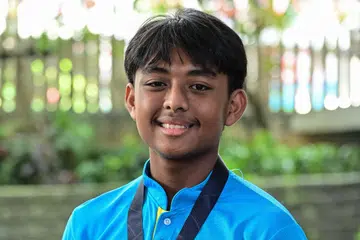 Muhammad Ariq Haziq Mohd Johari antara 10 pemenang pertandingan robotik Dreambot Showdown anjuran bersama Yayasan Mendaki dan Universiti Teknologi dan Reka Bentuk Singapura (SUTD) pada acara Raikan Ilmu @Heartlands Julai lalu.