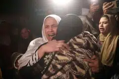 palestin, lintasan rafah, Hospital Nasser di Khan Younis, gaza