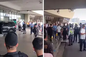 Kemalangan dikatakan berlaku apabila sebuah kenderaan merempuh pagar luar dan memasuki laluan pejalan kaki berhampiran pintu masuk Terminal 1 Lapangan Terbang Antarabangsa Ninoy Aquino (NAIA).