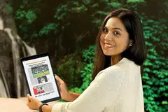 Pembaca Berita Harian (BH) kini mempunyai lebih banyak pilihan untuk membaca akhbar ini setelah BH melancarkan e-akhbar baru pada 29 Oktober.