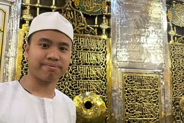Encik Adyan Mohammed Raziff berpeluang menjadi imam kepada jemaah sewaktu solat subuh ketika berada di sebuah masjid di Makkah.