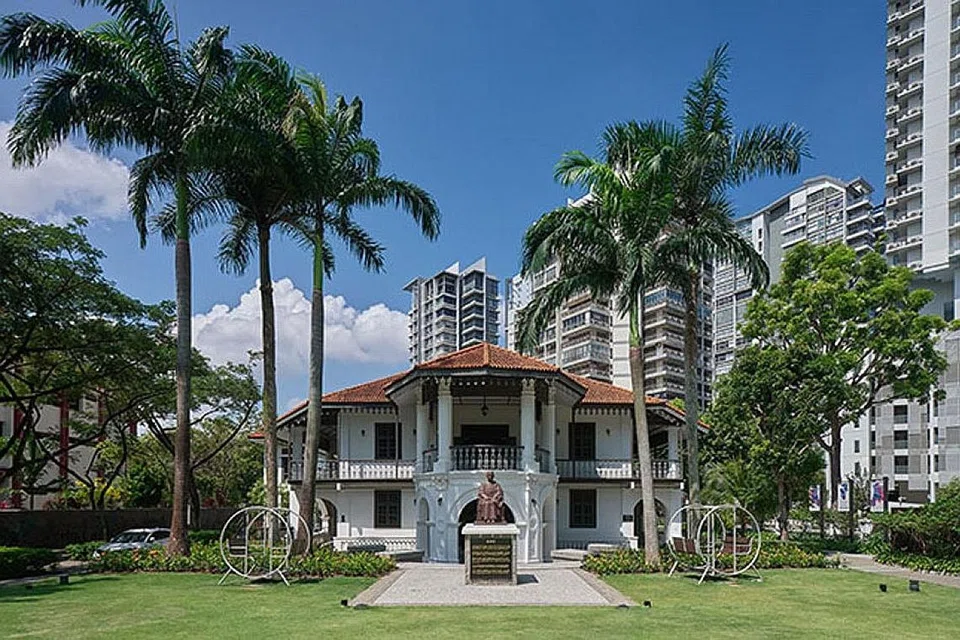  DEWAN PERINGATAN NANYANG SUN YAT SEN - JEJAK WARISAN: Dewan Peringatan Nanyang Sun Yat Sen merupakan bekas ibu pejabat Persekutuan Revolusioner Cina di Asia Tenggara. Vila ini dibina pada 1902 oleh Boey Chuan Poh, seorang pedagang yang menamakan Rumah Bin Chan House, mungkin selepas nama kudanya. - Foto ROOTS.GOV.SG 