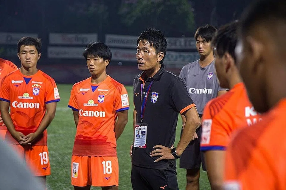 KEIJI SHIGETOMI: Ingin kembalikan keunggulan Albirex Niigata dalam Liga Perdana Singapura.- Foto FACEBOOK ALBIREX NIIGATA