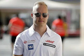 LARANGAN KE ATAS ATLET RUSSIA: Keputusan mesyuarat itu boleh menentukan nasib Nikita Mazepin, satu-satunya pelumba Russia dalam grid Formula Satu (F1). - Foto REUTERS