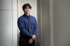 MUHAMMAD ANAQI: Akan menyertai syarikat LS 2 Services Pte Ltd, dan akan mempelajari asas industri pembersihan, tren dan juga teknologi yang sedang dibangunkan dalam industri ini. - Foto BH oleh ALPHONSUS CHERN